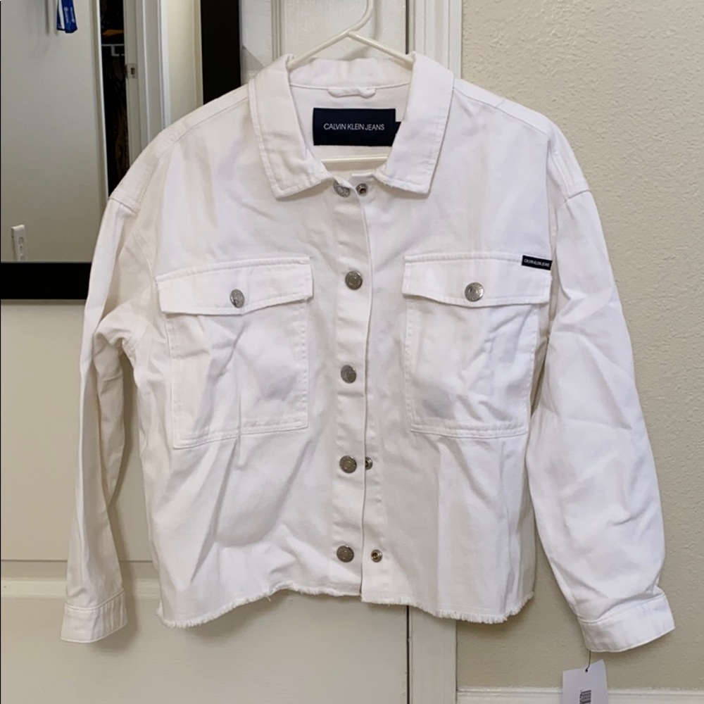 Calvin Klein Oversized Denim Trucker Jacket